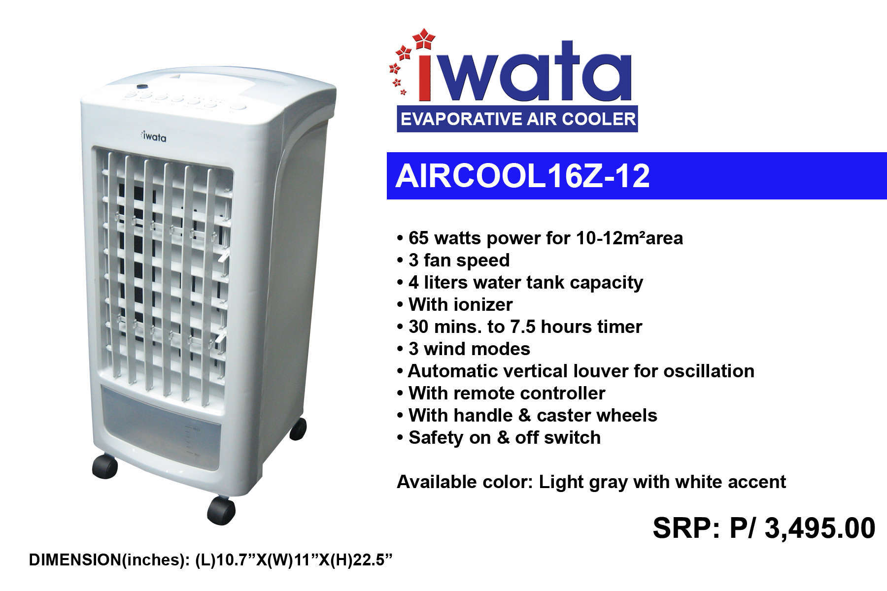 iwata evaporative air conditioner
